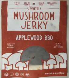 Pan's Mushroom Jerky - Applewood BBQ Mushroom Jerky