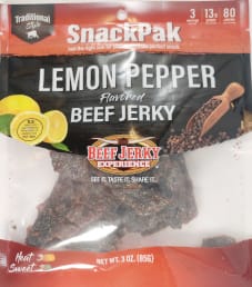 Beef Jerky Experience - Lemon Pepper Beef Jerky
